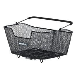 Panier arrière BASIL Base M Mik, noir, mailles serrées