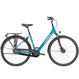 VÉLO TREK DISTRICT 1 EQ LOWSTEP BLEU 2022