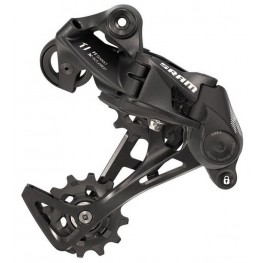 DÉRAILLEUR ARRIÈRE NX 1x11V.CHAPE LONGUE NOIR