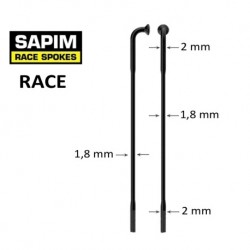 RAYON SAPIM RACE BLACK 2.0/1.8
